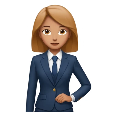 gentlemen vibe suit woman sticker