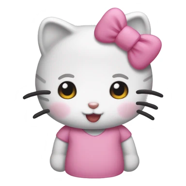 Hello kitti sticker