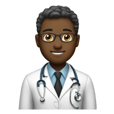 doctor saying thank you sticker