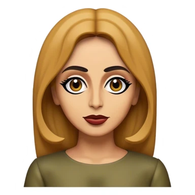 Cinematic Realistic Fairuz Pop Culture Emoji, featuring an iconic portrayal of the legendary singer rendered with vibrant textures and soulful, dynamic lighting. sticker