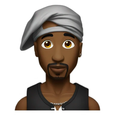 Tupac shakur sticker