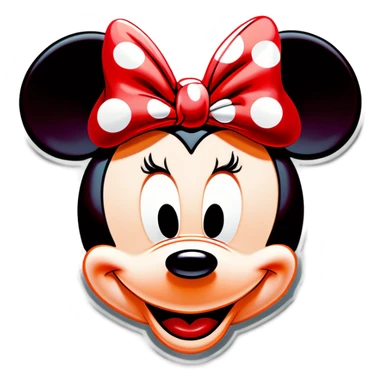 Minnie Mouse sticker