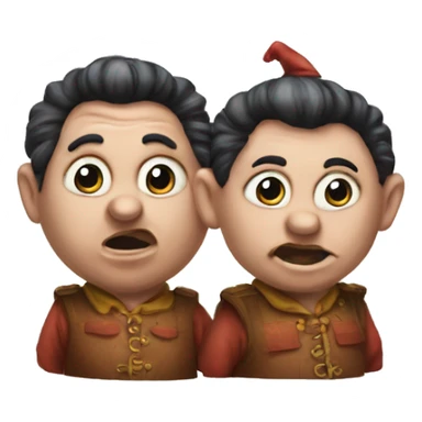 tweedle dee and tweedle dum sticker