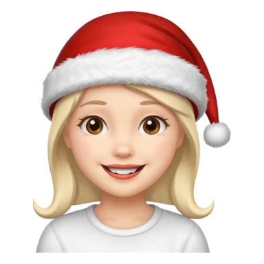 Christmas girly sticker