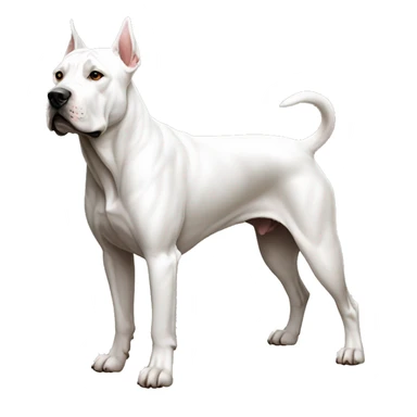 Dogo Argentino Dog Breed Full Body sticker