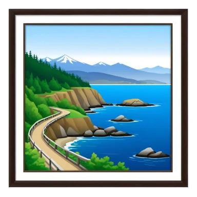 Port Angeles Washington no border walking trail sticker