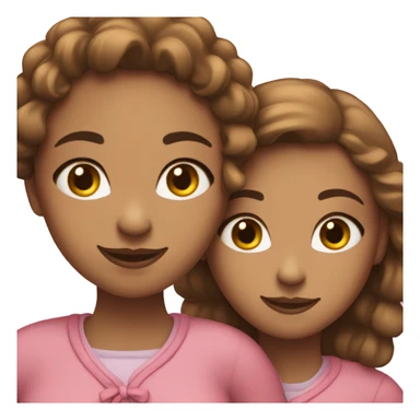 lesbian cuddles pink sticker