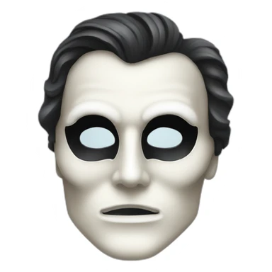 phantom of the opera mask sticker