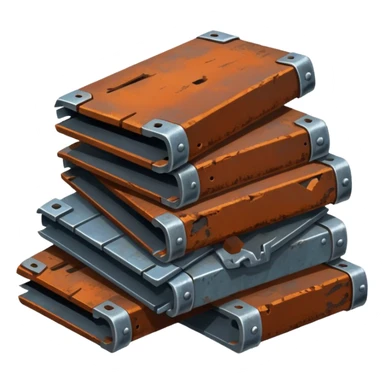 débrouille post apocalyptique ferraille  sticker