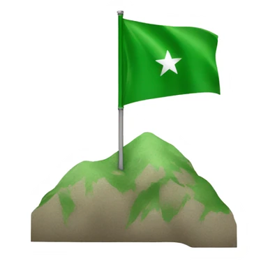 Syria green flag sticker
