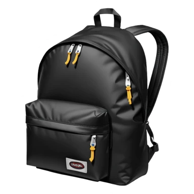 Sac à dos eastpak noir classique  sticker