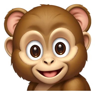 Cute monkeys sticker