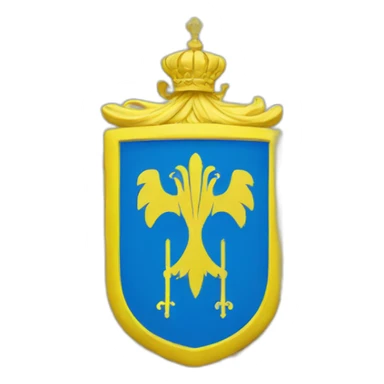 ukraine national crest sticker
