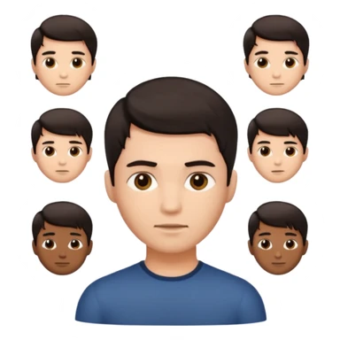 hairstyle for men sticker