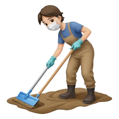 sweeping shit under the carpet sticker