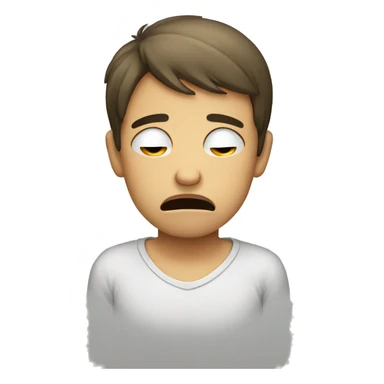 sad boy crying sticker