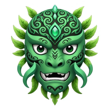 earth elemental tattoo sticker