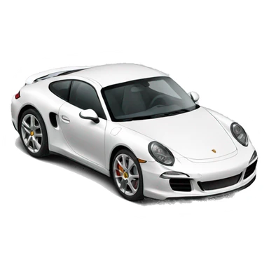 Porche car sticker
