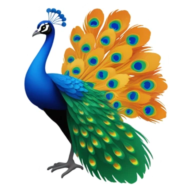 MSNBC peacock logo falling down  sticker