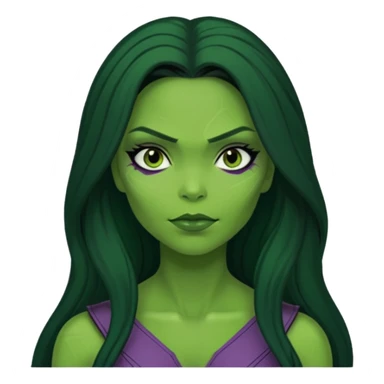Gamora face only marvel character comic book 

 sticker