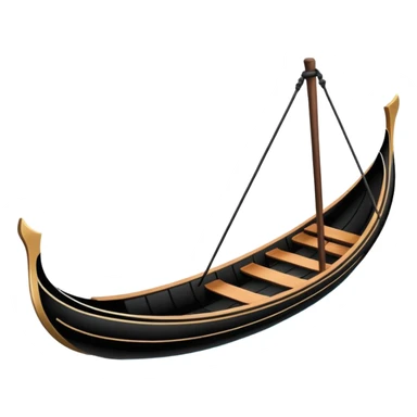 Ventian gondola sticker