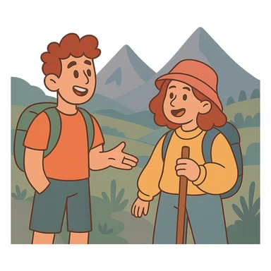 Remove the background, keep only the mountain landscape in muted colors, dreamy style with no background. sticker