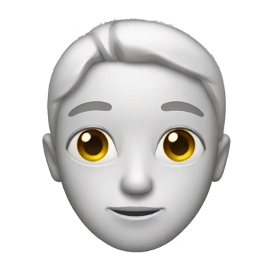 Person with eye bags sticker