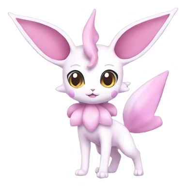 Kawaii Sylveon-Espeon-Pokémon full body sticker