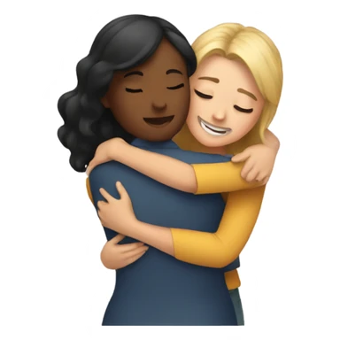 Hugs women sticker