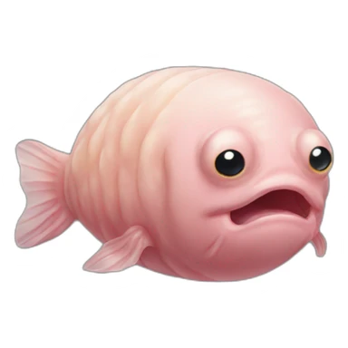 ugly blobfish sticker