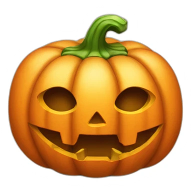 cute halloween pumpkin sticker