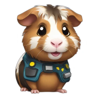 Gaming Guinea pigs sticker