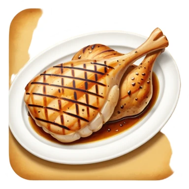 pechuga de pollo a la plancha sticker