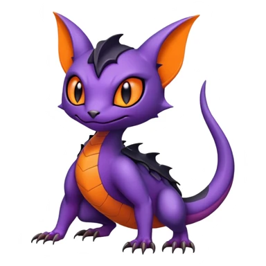 Noibat-Salandit-Litten-Hybrid sticker