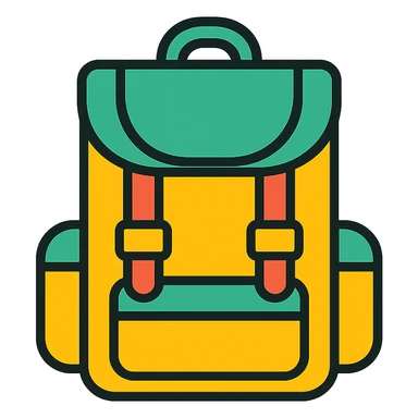 army backpack emoji sticker