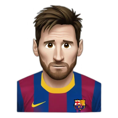 Messi poor sticker