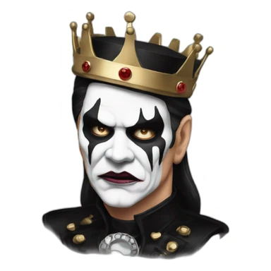 King Diamond abigai sticker