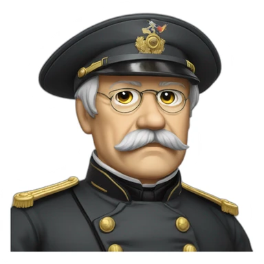 Otto von Bismarck sticker