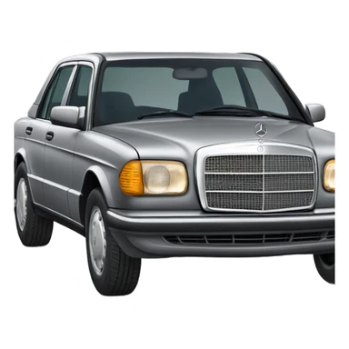 Mercedes Benz 190 grey sticker