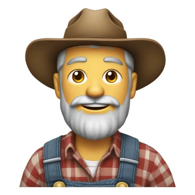 Bearded hillbilly sticker