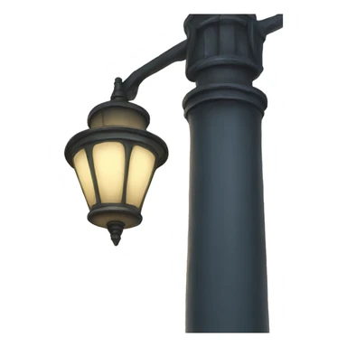 old lamp post entire sticker