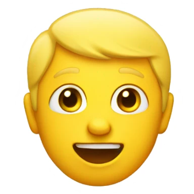 Celebrating Little Yellow Face sticker