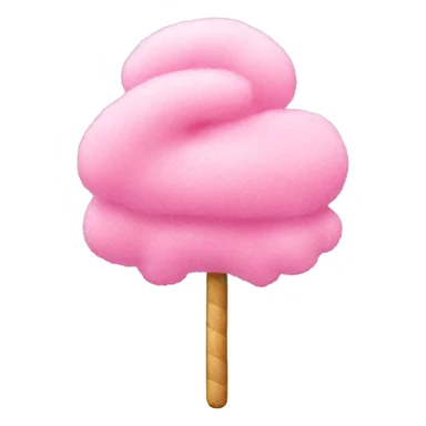 Pink cotton candy sticker