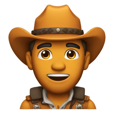Tiger cowboy  sticker