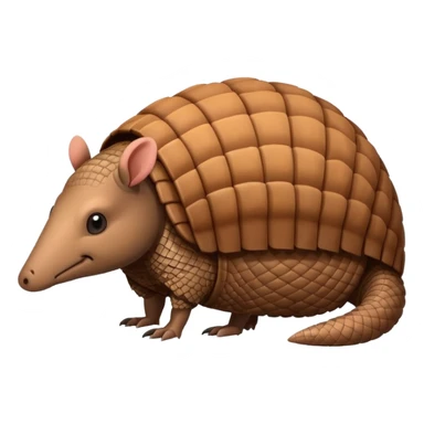ARMADILLO LEFT sticker