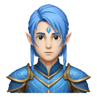 ESO male water elf sticker