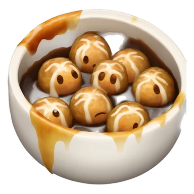 Takoyaki polpo balls dish sticker