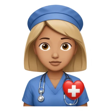 ICU Nurse doing cpr  sticker