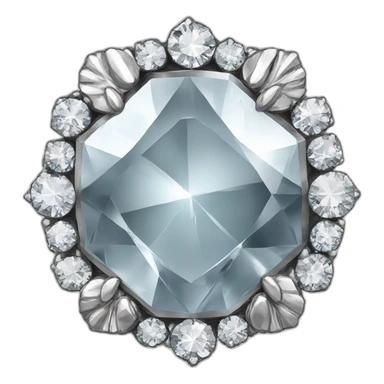 insignia de diamante platino sticker