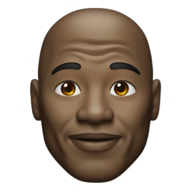 Michael Jordan head sticker